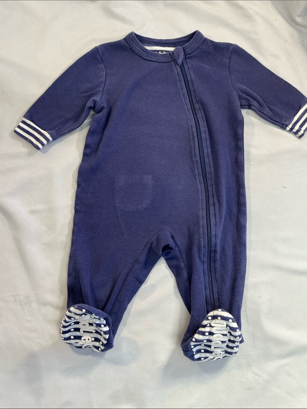 Juddlies - Breathe Easy - Blue Baby Onesie sleeper